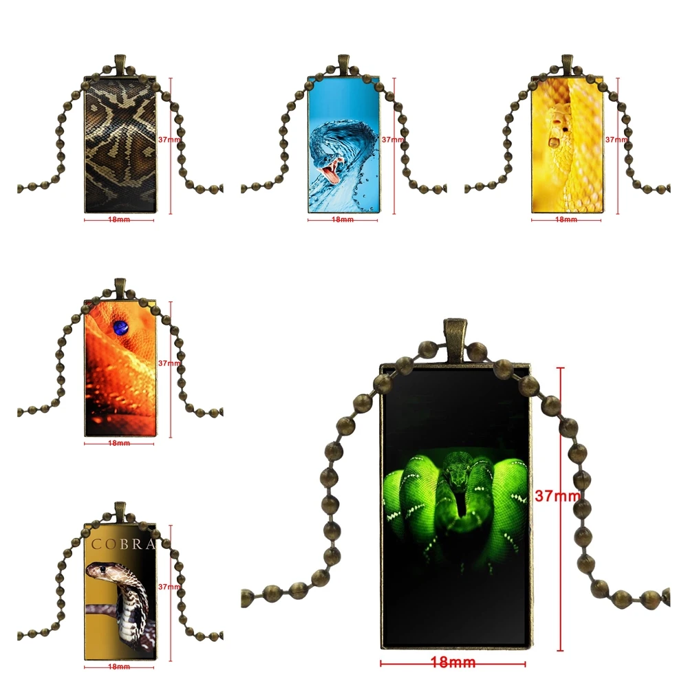 

For Women Fashion Jewelry Snakes Launch Necklace Fashion Long Chain With Rectangle Black Hematite Necklace Jewelry