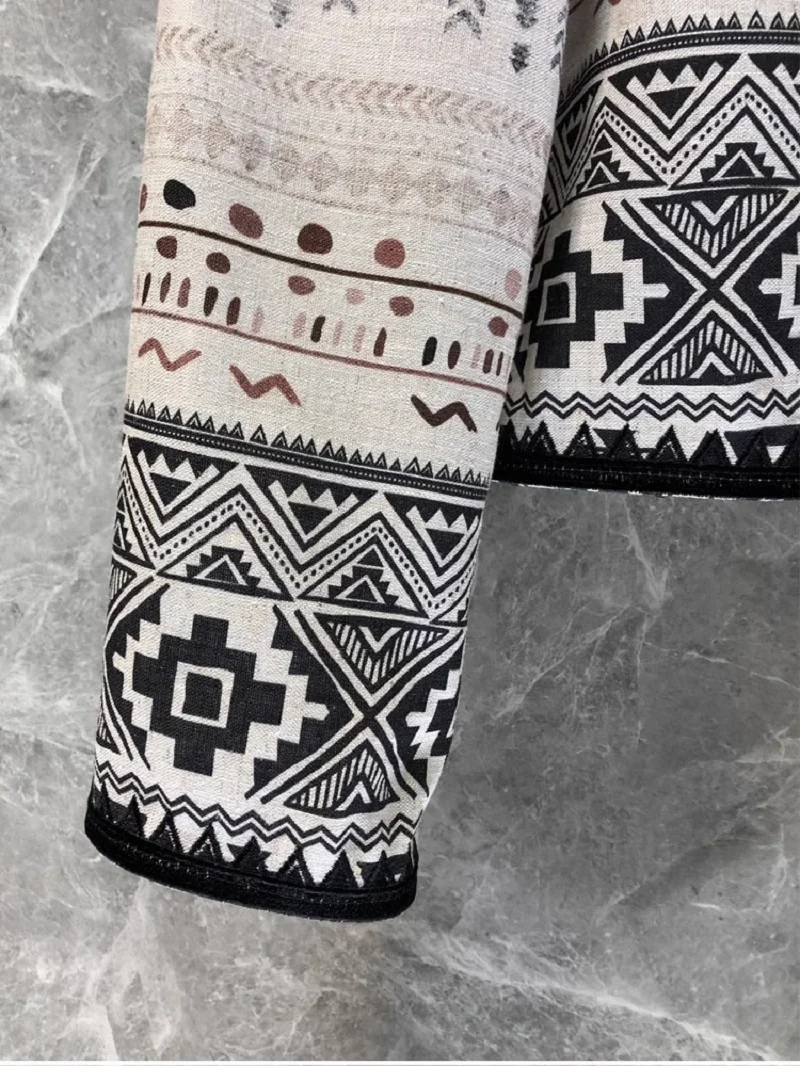 Новинка 2024 весенняя мода льняные пальто высококачественная верхняя одежда