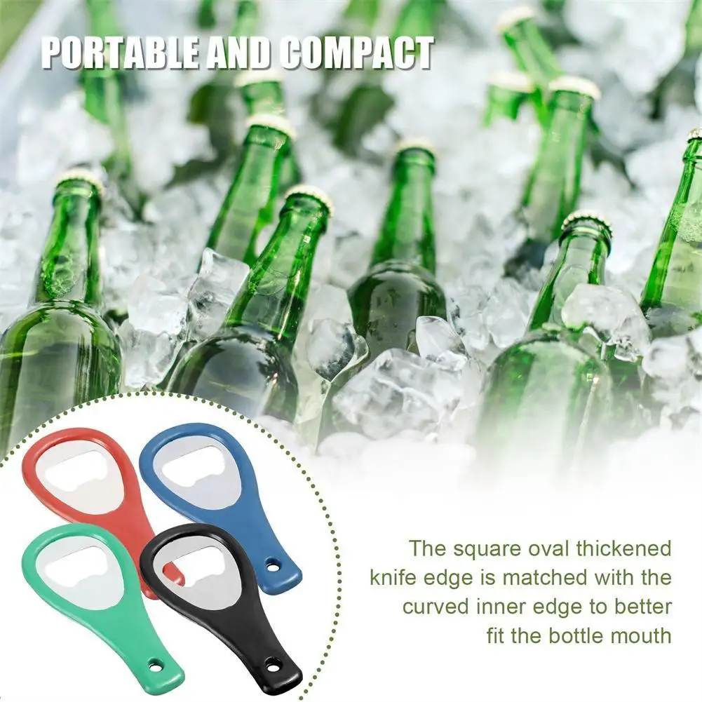 

Magnetic Beer Bottle Opener Attached to Refrigerator Stick to Fridge Openers with Magnet for Bar Kitchen Tool KITCHENDAO X9B8