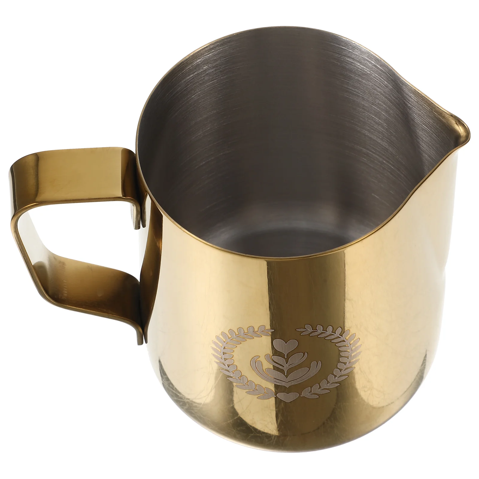 

Coffee Milk Cup Frothing Pitcher Ergonomic Multi-function Large Capacity Kitchen Frother Household Jug Daily Espresso Ground