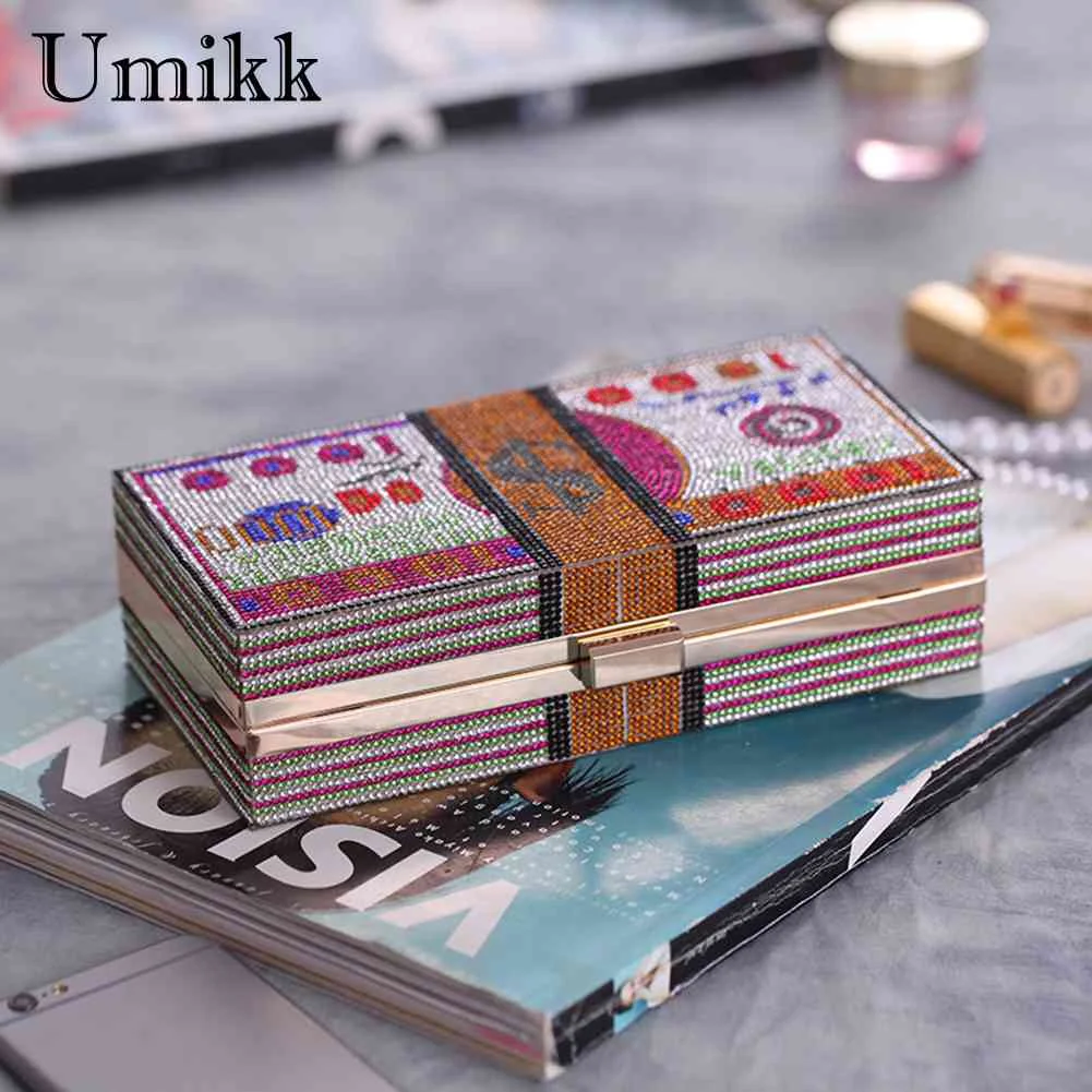 Стразы кошельки-клатчи для денег 10000 долларов складные сумки с наличными