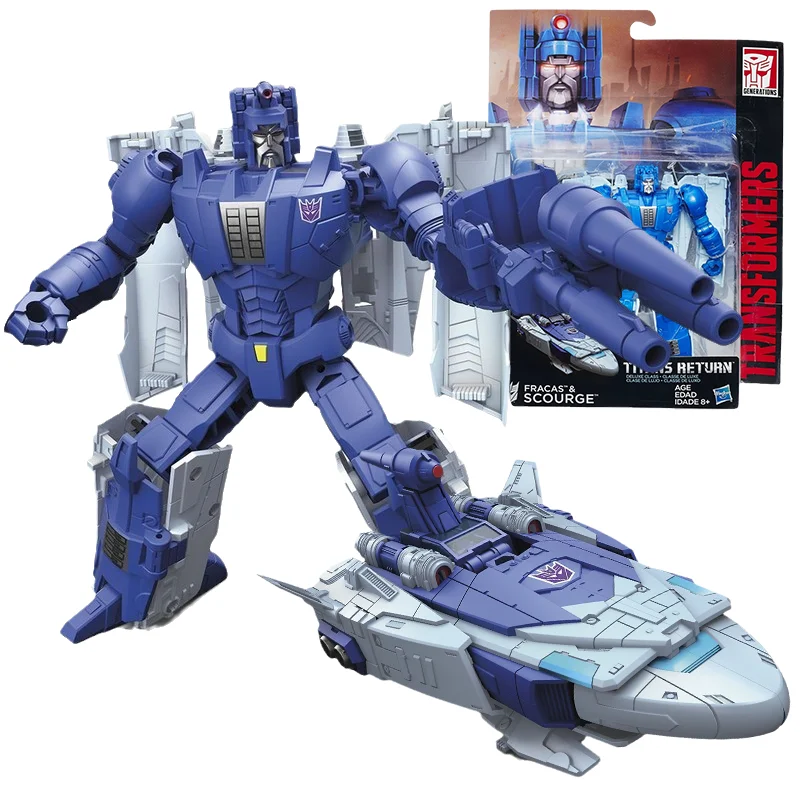 

Hasbro Genuine Transformers Toys PW Tians Return Scourge Anime Action Figure Deformation Robot Toys For Boys Kids Christmas Gift