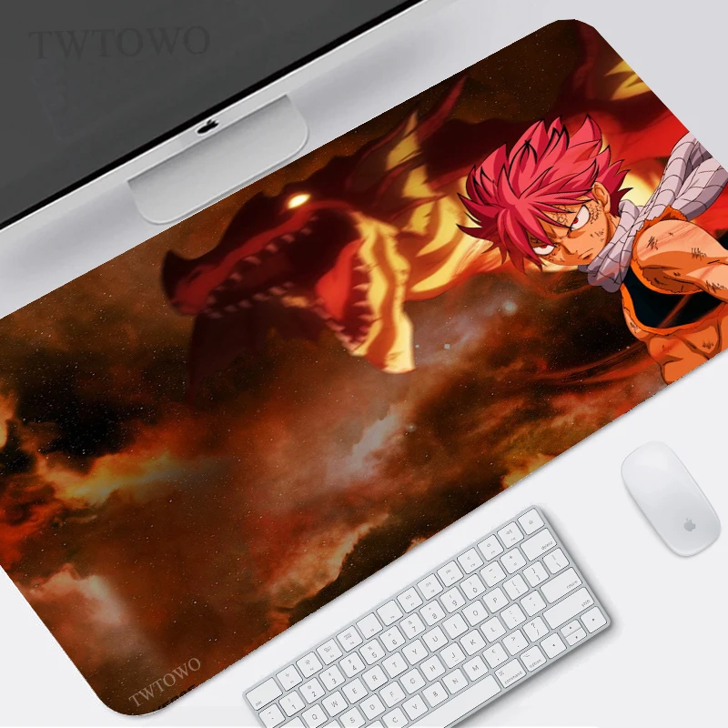 Коврик для мыши с хвостом феи большой игровой коврик размера XL HD под заказ XXL