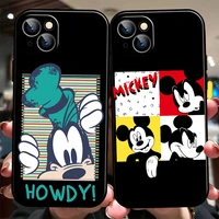 disney mickey mouse cartoon phone case for iphone 11 13 12 pro max 12 13 mini x xs xr max 5 6 7 8 plus soft funda