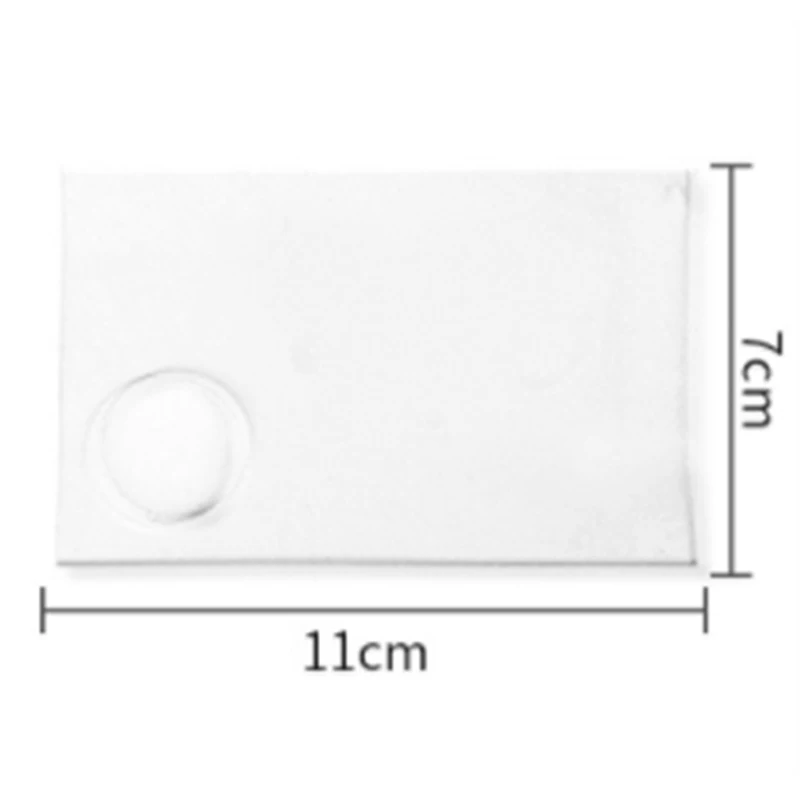 Акриловая Прозрачная Палитра Для Макияжа Цвет Ногтей Специальная Фотография