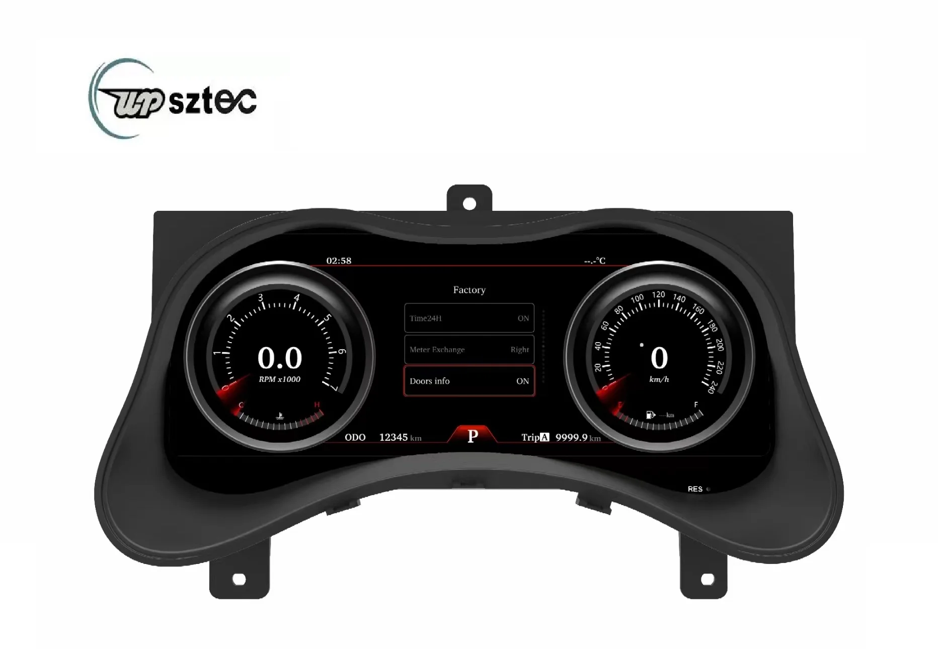 

1920*720 12.3 Car LCD Cluster instrument multimedia dashboard Modification LCD car dashboard For infiniti Q70 2013-2019
