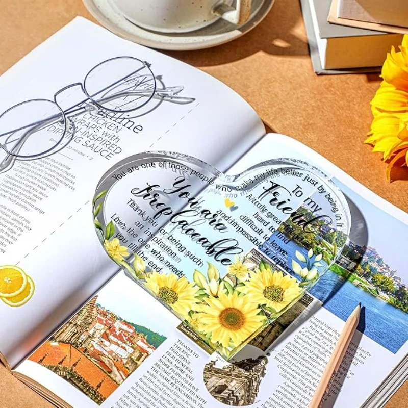 Подарки друзей для женщин доска дружбы Bestie лучший подарок с цветком подсолнуха и