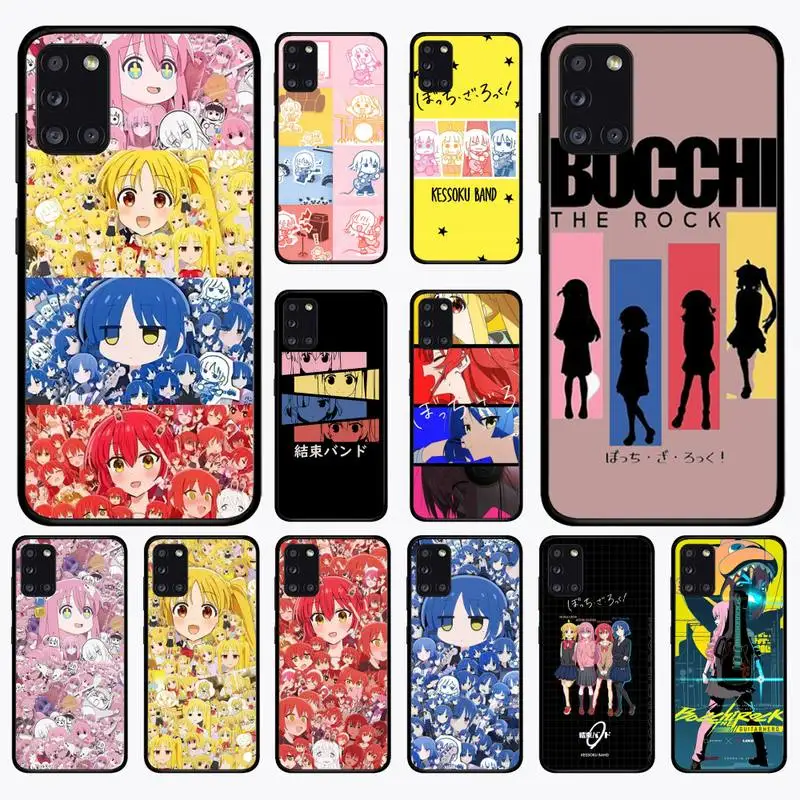 

Bocchi the Rock Anime Phone Case for Samsung A51 01 50 71 21S 70 31 40 30 10 20 S E 11 91 A7 A8 2018 cover