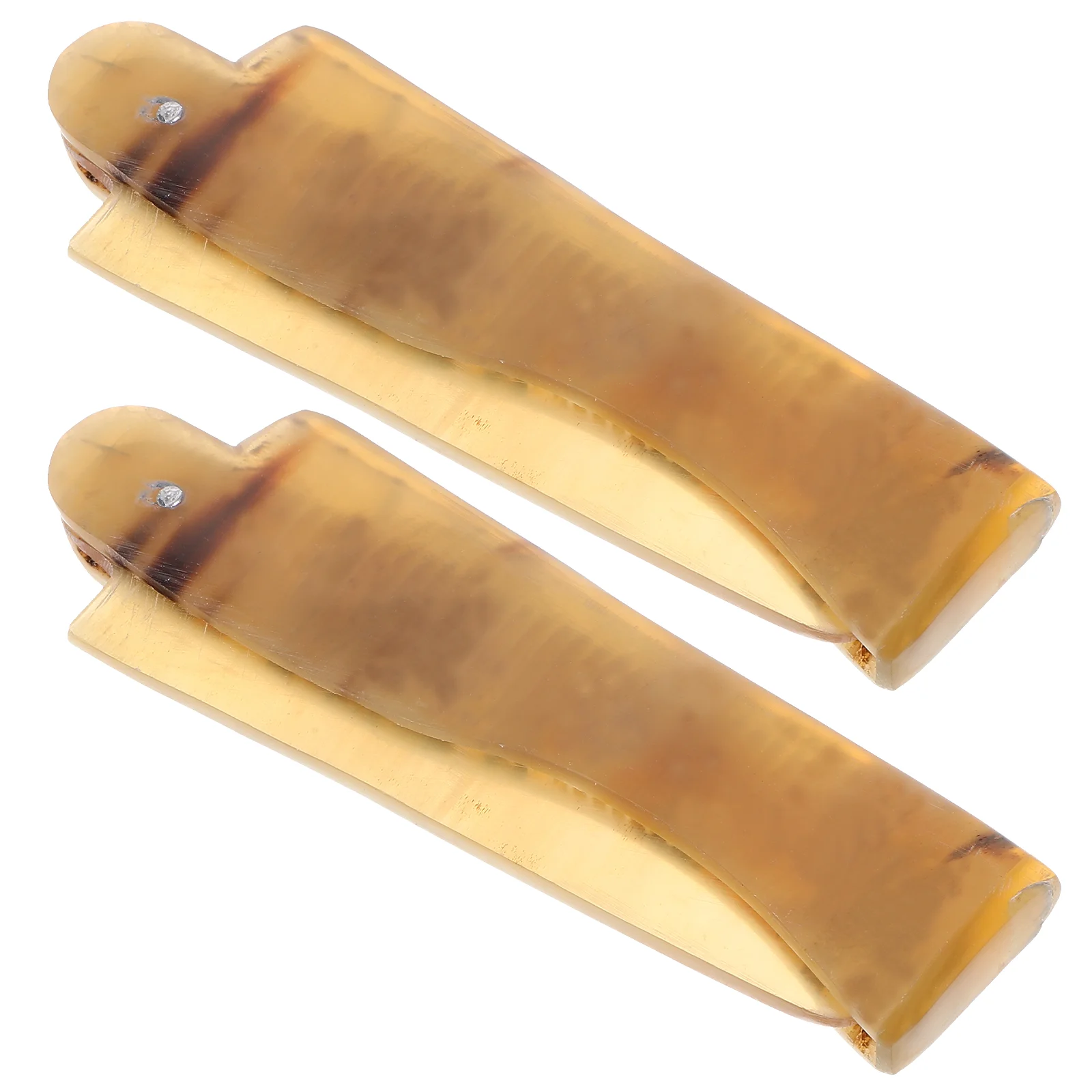 2 шт. складная расческа для волос антистатический оздоровительный массаж бычий