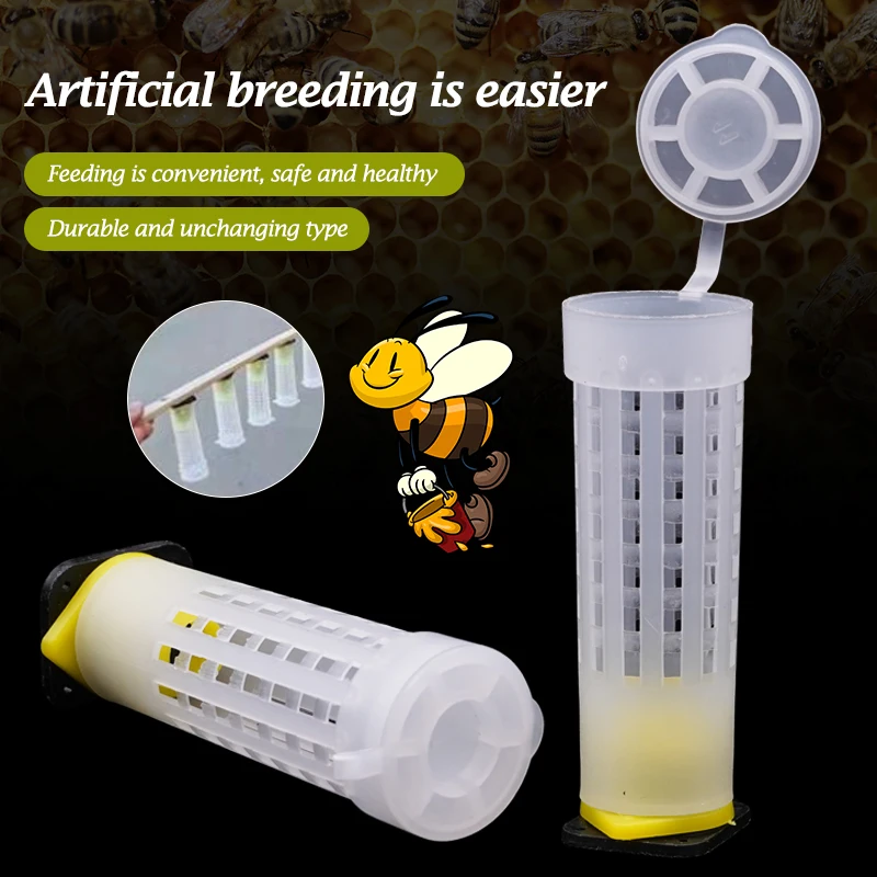 80 шт. Пластиковые Клетки для вывода пчелиных маток