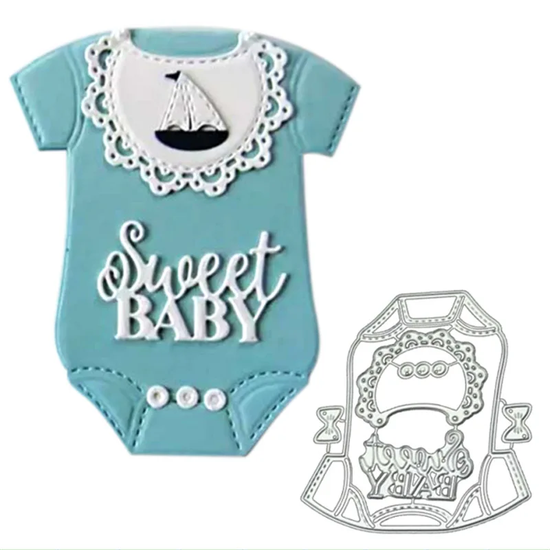 

Baby Clothes Metal Cut Dies Stencils for Scrapbooking Stamp/Photo Album Decorative Embossing DIY Paper Cards