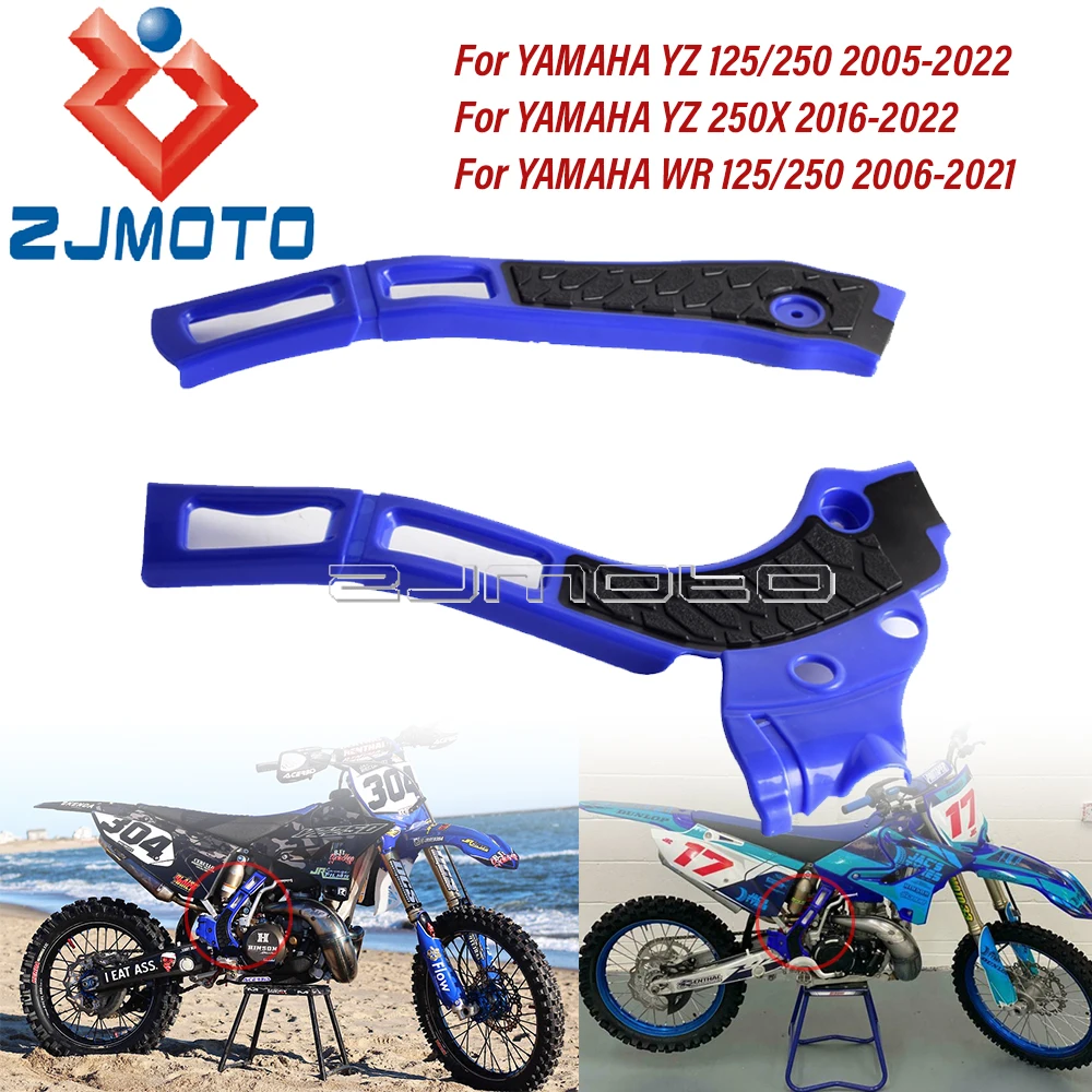 

1 пара X-Grip защитная рамка для мотоцикла Yamaha YZ125 YZ250 YZ250X 2005-22 WR 125/250 2006-2021 боковая рамка Защитная крышка