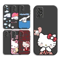 kuromi hello kitty cute phone cases for samsung galaxy s22 s22 ultra s20 lite s20 ultra s21 s21 fe s21 plus ultra soft tpu