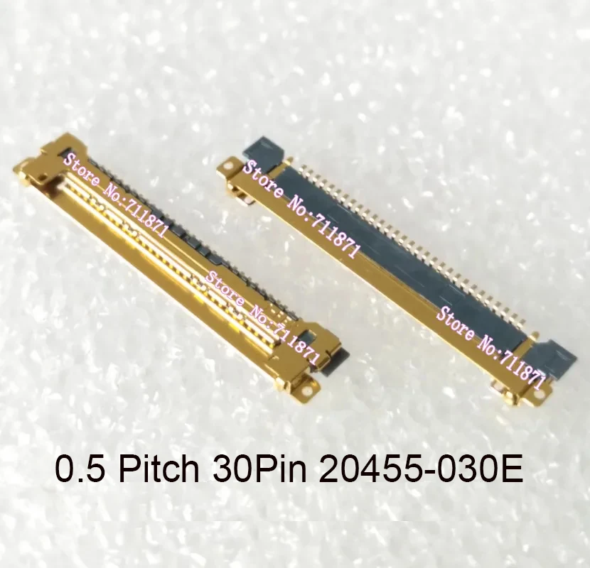 30-контактный 20455-030E 20453-030T Разъем адаптера 30P EDP Адаптер LVDS экранный кабель Сварной