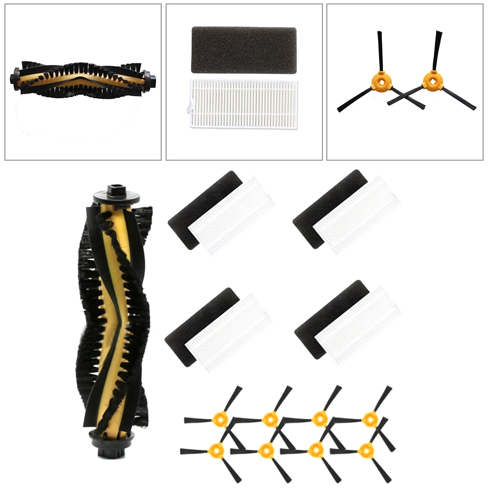 Filter Side Brush Roll Kit For ECOVACS N79T Vacuum Cleaner Parts Household Cleaning Appliance | Дом и сад