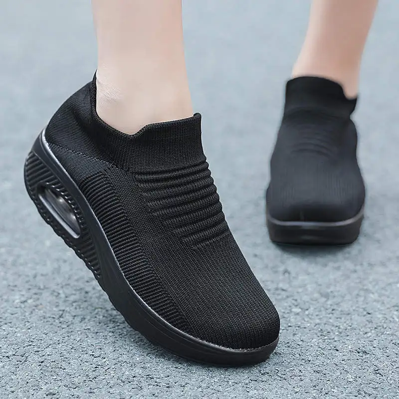 

Ete 2021 Women's Summer Sports Shoes Fitness Fashion Shoes Woman Sneakers Wedge Heels Basket Sport Women's Running Shoes Tennis