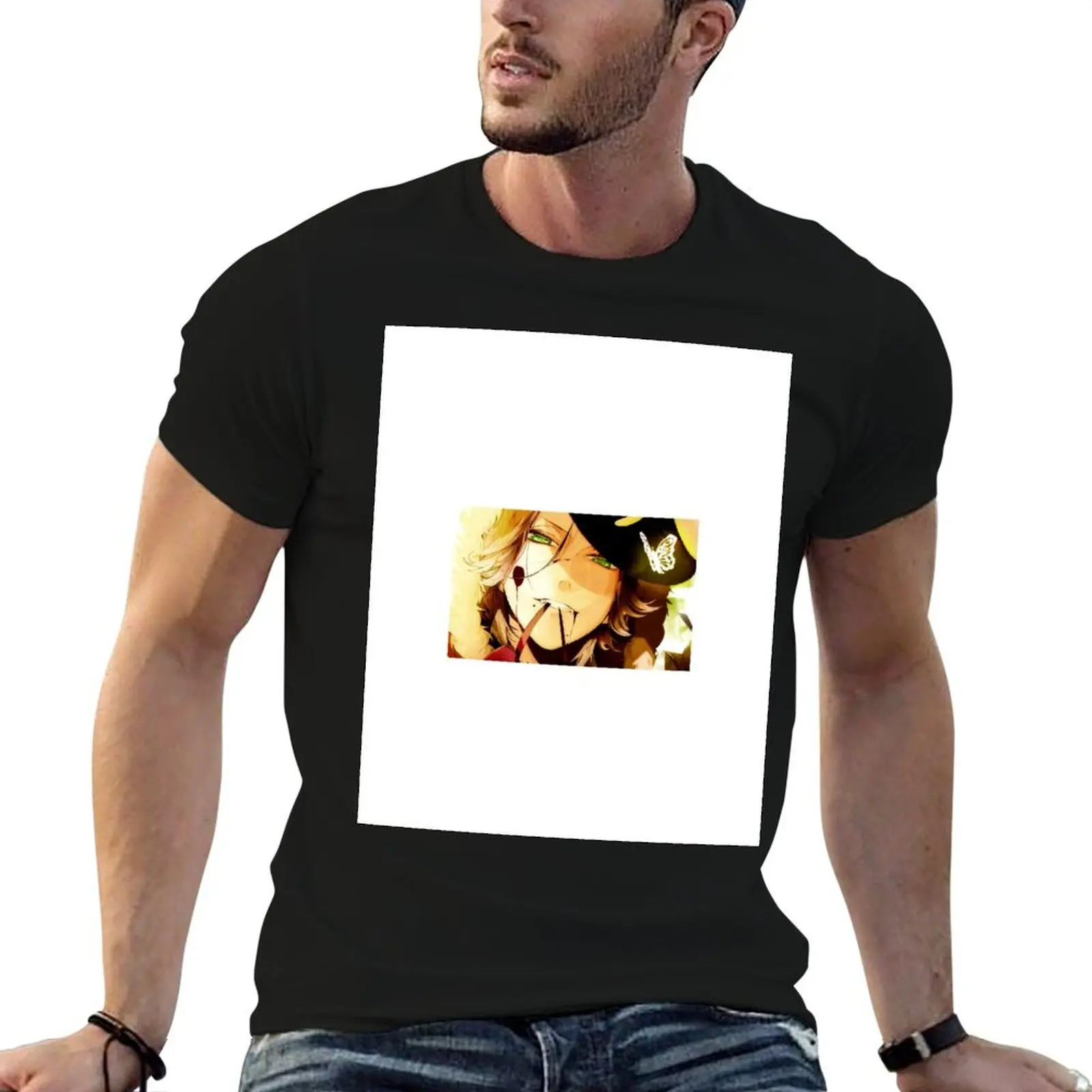 Футболка Laito Sakamaki новое издание футболка с аниме одежда для мужчин