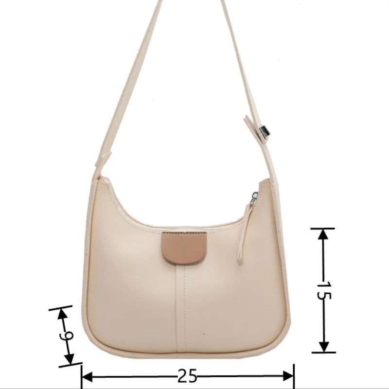 Women's Bolsa Simple Large Capacity Wide Shoulder Bucket Bag Fashion Portable Solid Color Crossbody Bags for Women сумка женская