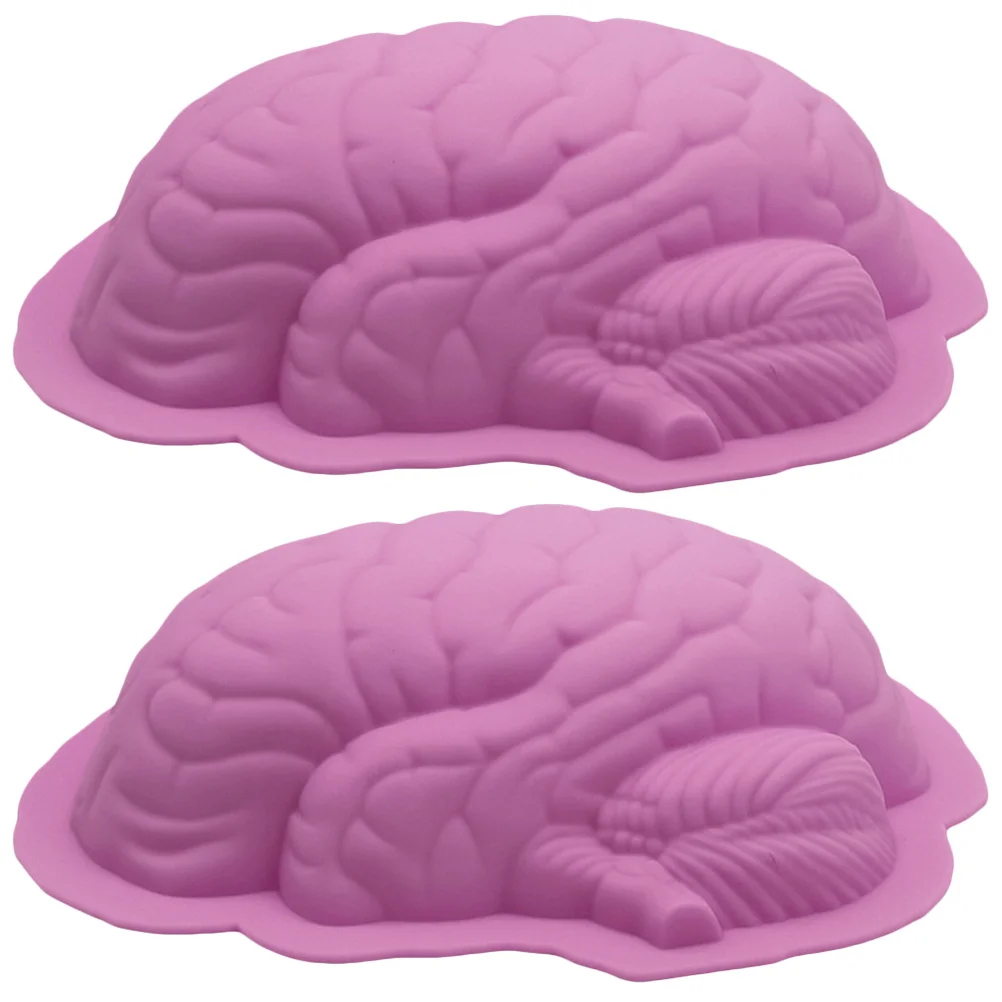 

Molds Brain Baking Silicone Cake Mold Pan Shapedtools Candy Diy Chocolateparty Ice Cube 3D Decorations Fake Soap Humans