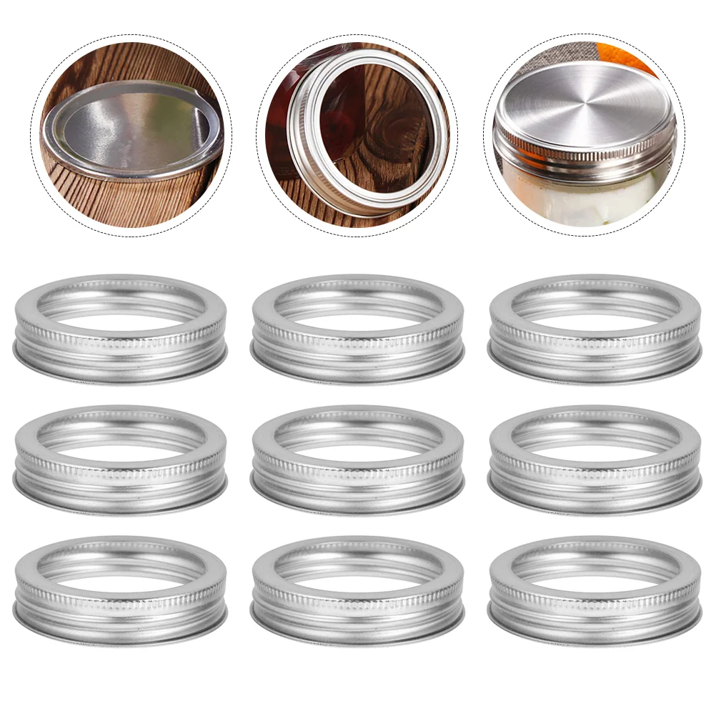 

20 шт., универсальные шикарные крышки для консервирования