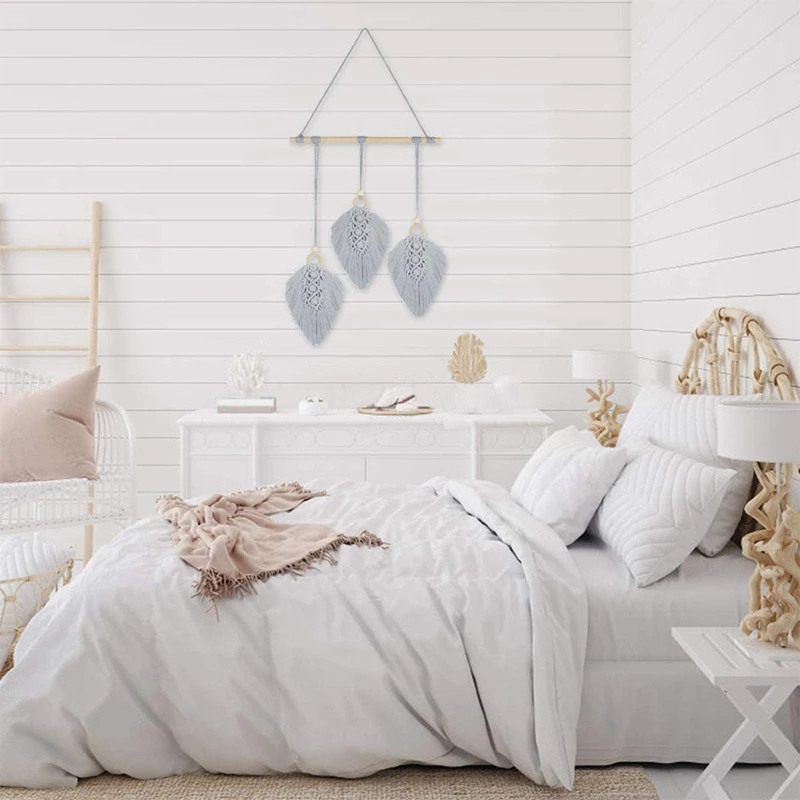 Повышение! Макраме стенная подвеска в стиле бохо, текстиль для украшения квартиры, спальни, свадебного декора, ручная работа.