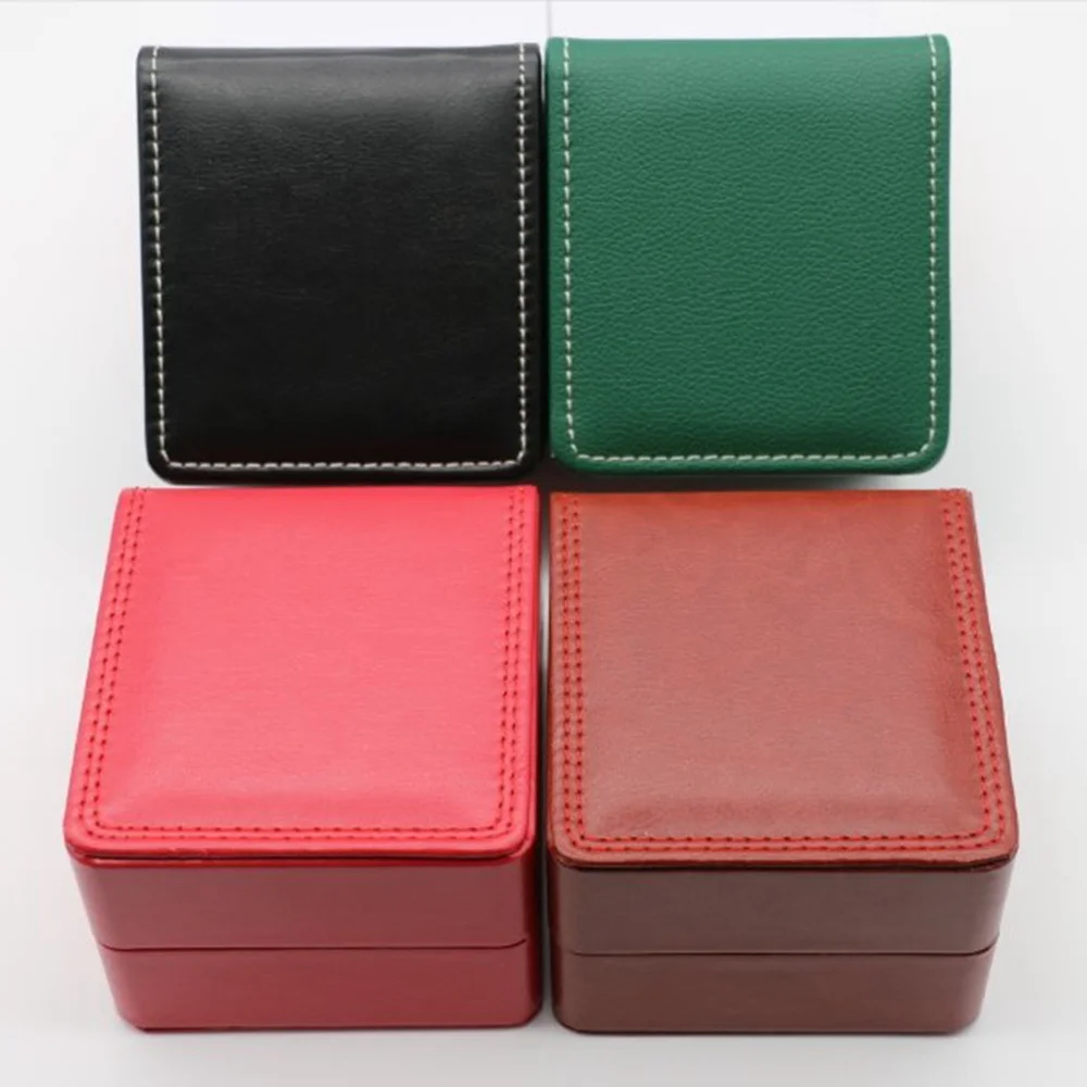 Watch Box PU Jewelry Wrist Watches Holder Display Storage Box Organizer Case Gift Money Box Jewelry Storage Box Watch Storage