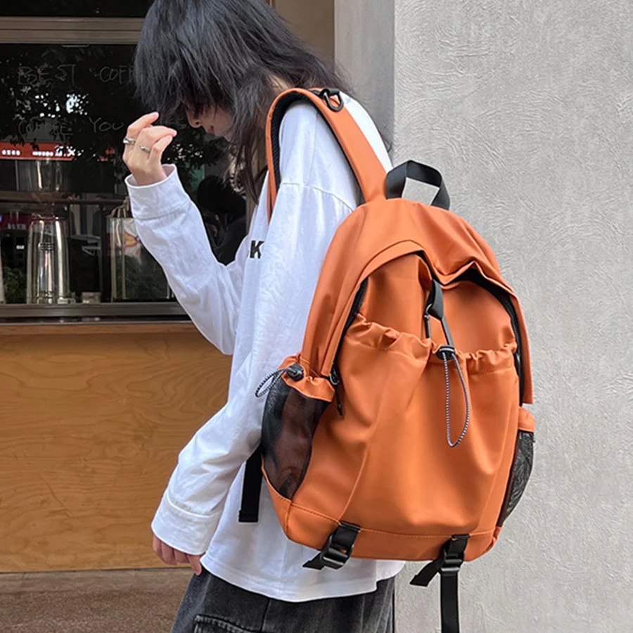Водонепроницаемый рюкзак из ткани Оксфорд для женщин школьный ранец с защитой от
