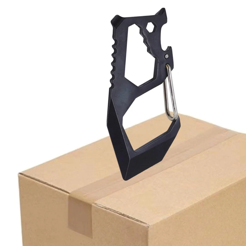 Многофункциональный портативный брелок подвесной нож открывашка для бутылок