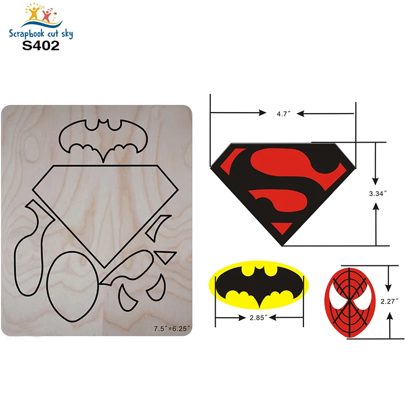 

S402 значок Сделай Сам Рукоделие Скрапбукинг деревянная резка штамп для рынка универсальная машина