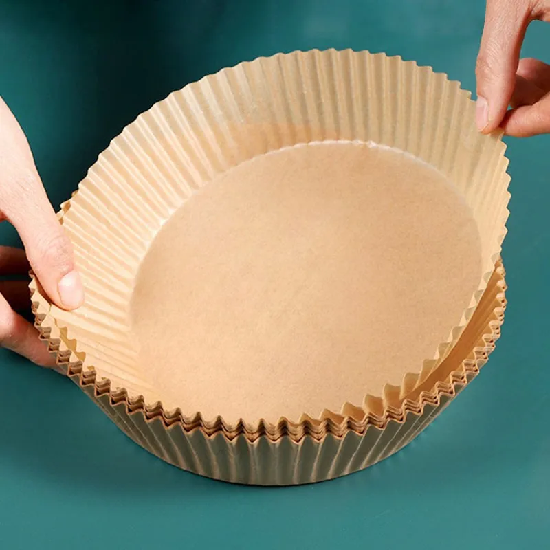 

Бумага для фритюрницы, маслопоглощающая антипригарная круглая термостойкая вставка для духовки, поднос для пергамента, листы для выпечки, кулинарные вкладыши 6,3 дюйма