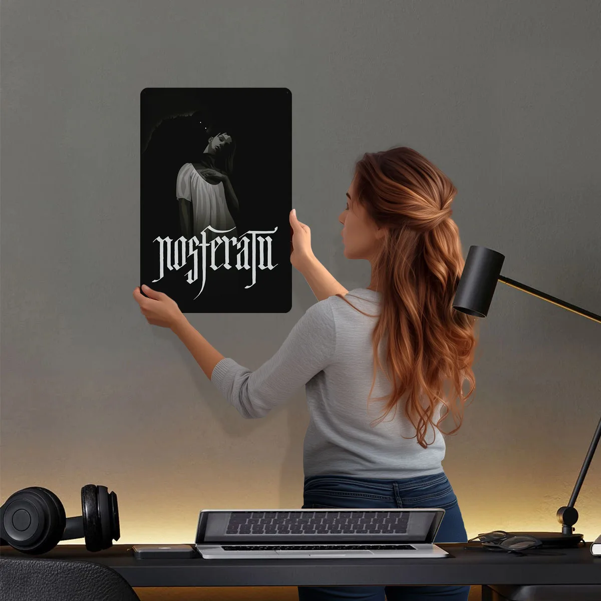 Плакат Nosferatu классический фильм металлический знак эстетическое украшение для