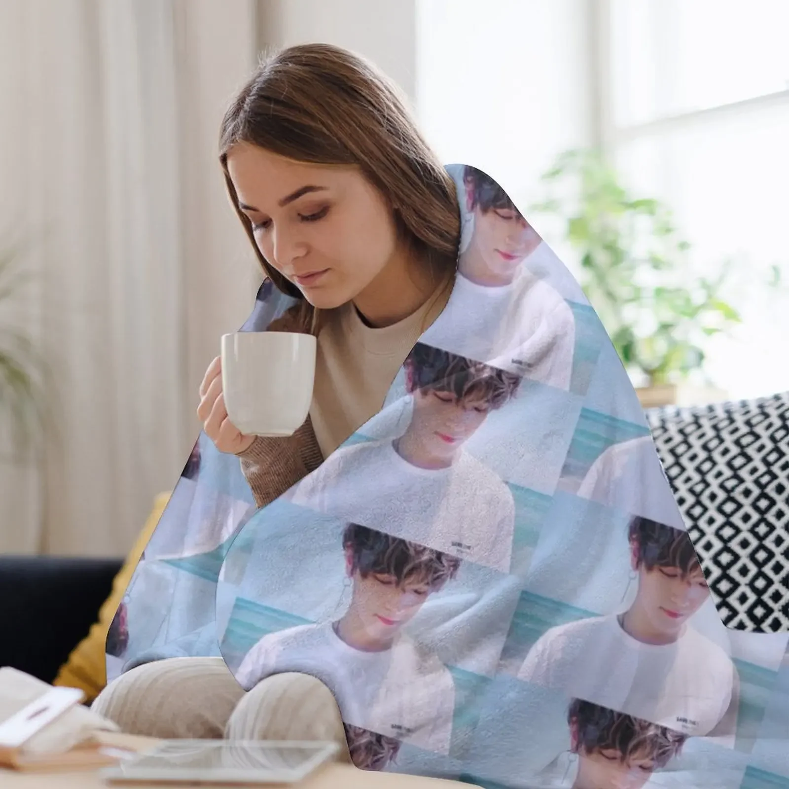 Новинка Taeyong пледы постельное белье рождественские украшения одеяла