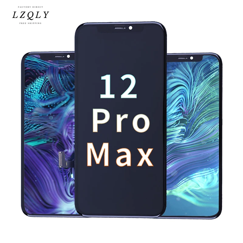 

Оригинальный сменный экран для Iphone 12 Pro Max, телефон с сенсорным экраном, ЖК-дисплей для Iphone 12 Pro Max