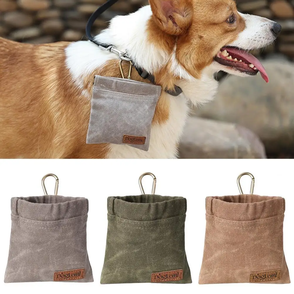 

Dog Treat Bag Portable Reflective Outdoor Dog Treat Pouch for Training Feeding Bag Detachable Pet Trainer Waist Bag Dog Supplies