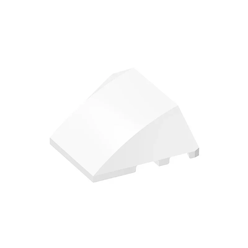 MOC 10 шт. головоломка частицы 64225 Клин 4x3 тройные строительные блоки Изогнутые без