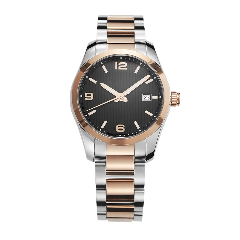 

18K Rose Gold Kang Platinum mechanical mens watch automatic Rose Gold