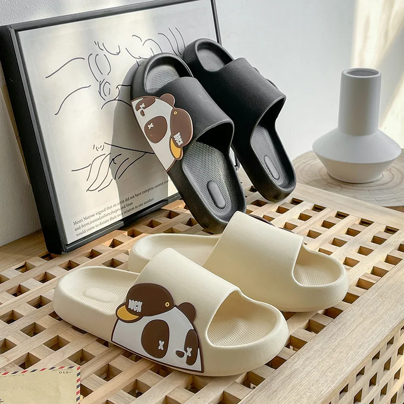 Soft Sole Cloud Slippers Women Summer Bathroom Thick Platform Slipper Slide Sandals Eva Slippers for Home Flip Flops Woman