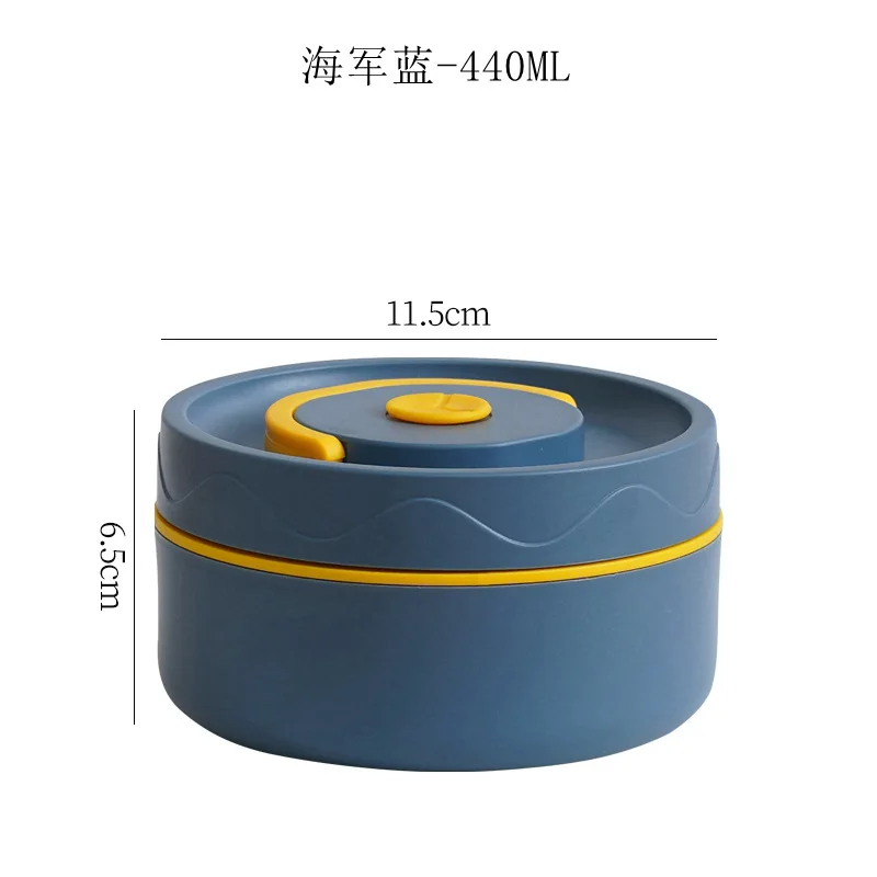 

Изолированная кастрюля, штабелируемая коробка для бенто из нержавеющей стали, контейнер из нержавеющей стали для микроволновой печи, ланч-бокс