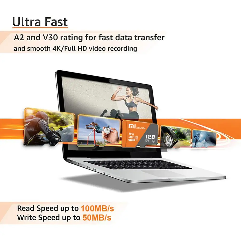 Карта памяти Xiaomi 2 ТБ EVO Plus 64 ГБ/128 ГБ/256 ГБ/512 ГБ