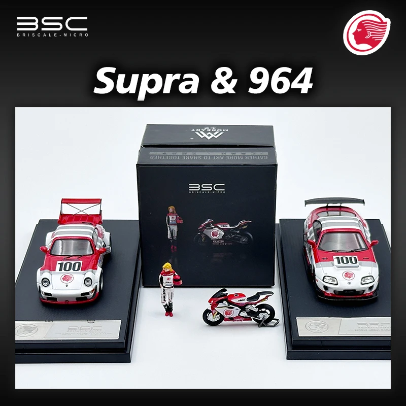 BSC TM в наличии 1:64 RWB 964 Supra A80 фигурка мотоцикла литая под давлением диорама