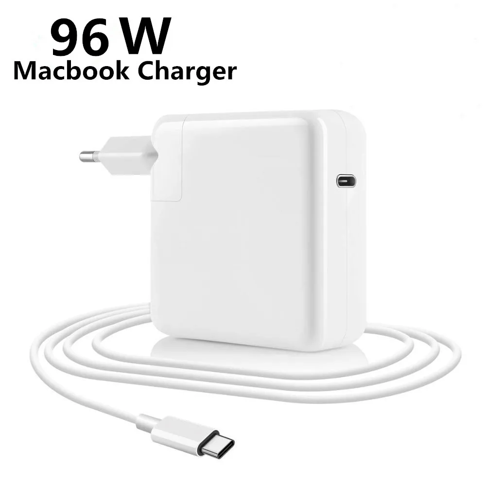

96W USB-C Power MagSaf* 2 3 Adapter Laptop Notebook Fast Charger For Apple Macbook Pro 14'' 16'' M1 M2 A2166 A2141 Release 2019