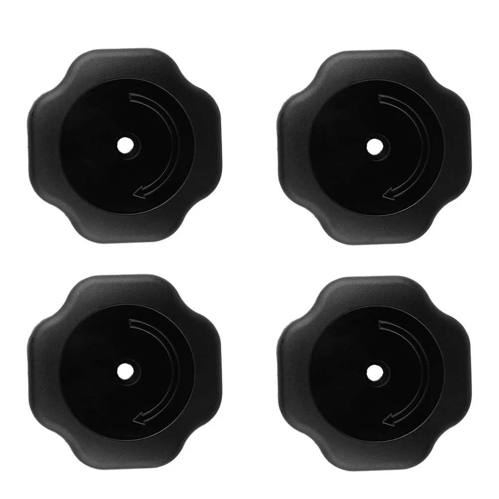 

4Pcs Pan Lid Grip Replacement Explosion Proof Black Pot Lid Handle Steamer Handle Saucepan Lid Knobs