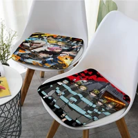 anime fire force simplicity multi color stool pad patio home kitchen office chair seat cushion pads sofa seat cushions decor