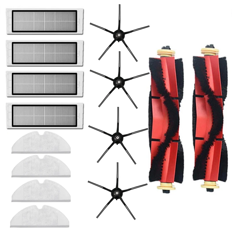 

For Xiaomi Roborock S6 S60 S65 S5 MAX T6 Accessories Vacuum Cleaner Parts Washable HEPA Filter Main Brush Side Brush