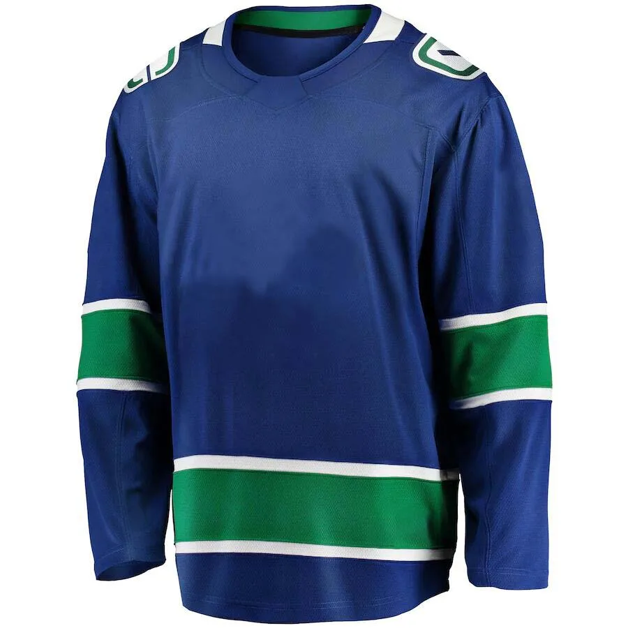 

Henrik H.Sedin Bo Horvat Brock Boeser Bure Elias Pettersson Mogilny Hughes American Hockey Vancouver Jersey Men T-Shirt