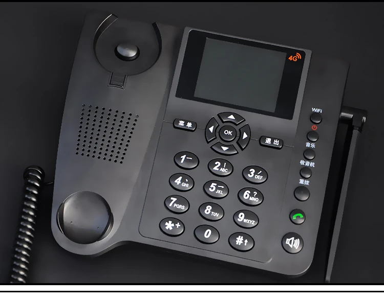 4g volte lte cordless telephone fwp desktop phone touch screen android phone and wifi hotspot free global shipping