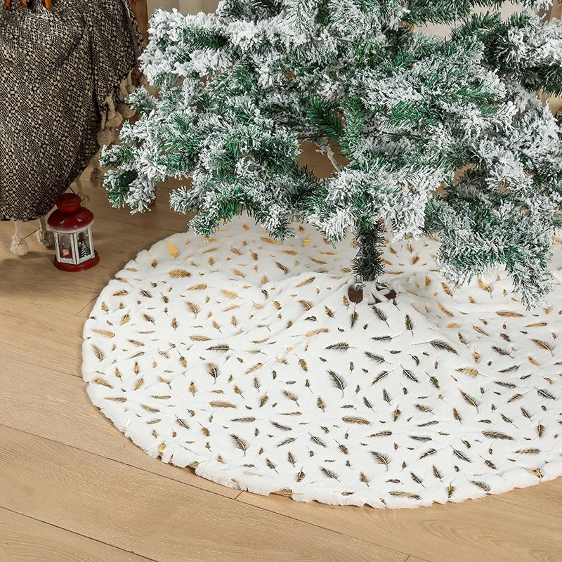 

Плюшевая юбка на рождественскую елку, белая искусственная меховая елка, Искусственная елка, коврик, маленькие юбки, украшения для дома
