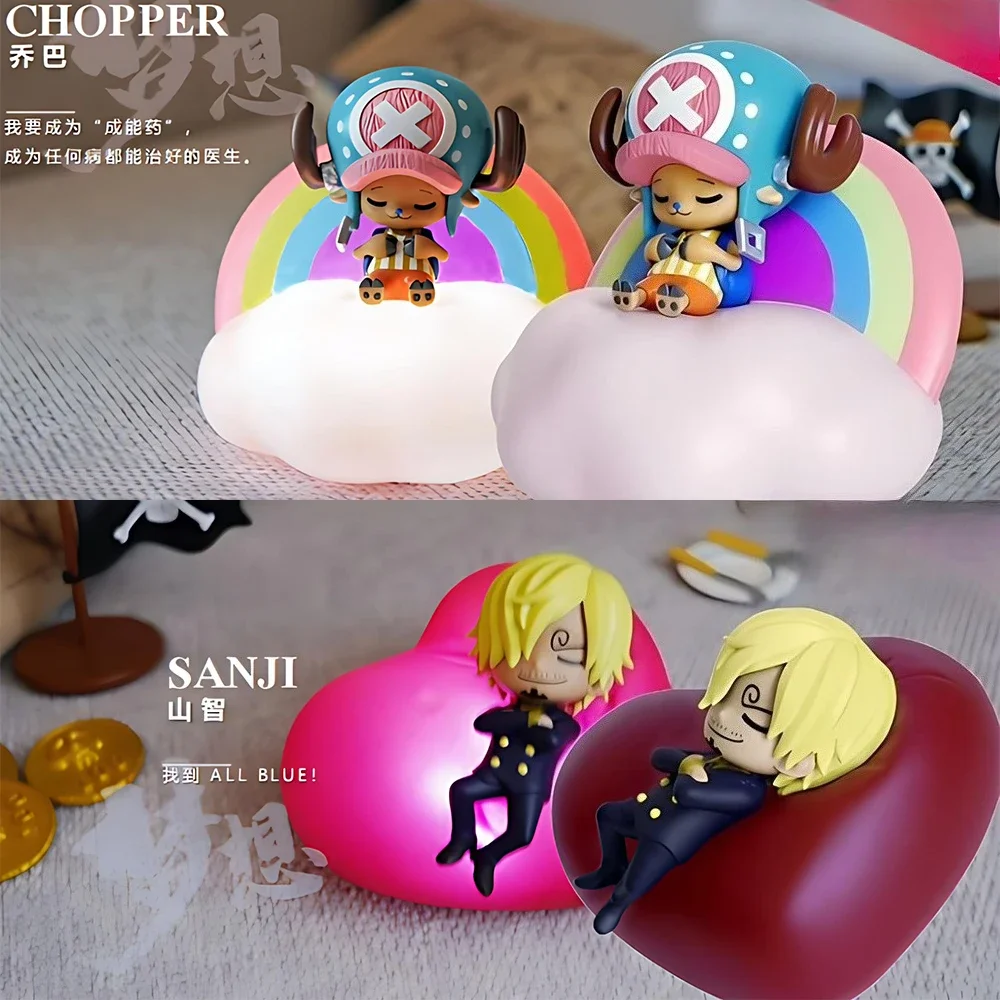 Фото One Piece Sweet Dreams Series слепая коробка мультяшный ночник украшен Луффи Зоро Нами фигурки героев Mystery Box аниме фигурка игрушка №3
