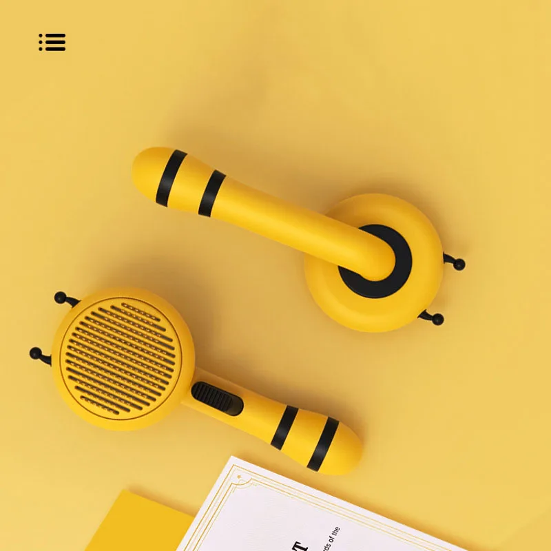 

Dog or Cat Brush for Shedding and Grooming, Pet Hair Brush for Puppy Kitten Massage, Pet Hair Remover Cat Comb Dog Supplies