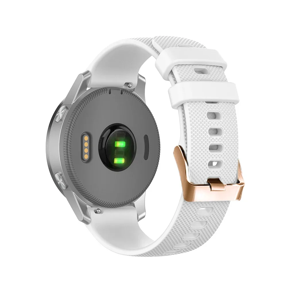 Ремешок на запястье для Garmin Forerunner 255S 265S benz 2S Vivoactive 4S Vivomove 3S ремешок с пряжкой из